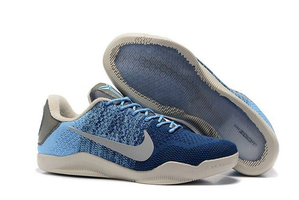 Cheap Kobe 11 Basketball Shoes Gray Blue